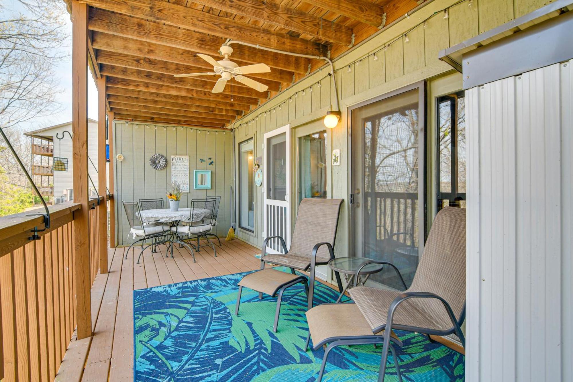 Branson West Condo Balcony, Central Location Bagian luar foto
